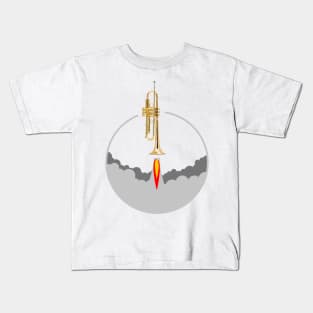 Trumpet Rocket Kids T-Shirt